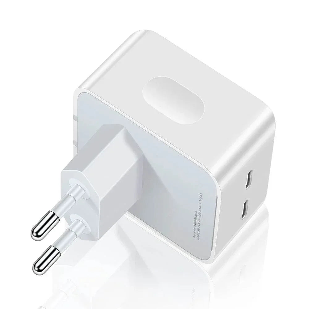 35w çift usb-c girişli ios android uyumlu hızlı şarj adaptör başlık - S1İ
