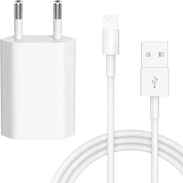Xs max 5w usd şarj başlık ve 1 m usb lightning kablo seti
