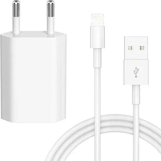 Xs max 5w usd şarj başlık ve 1 m usb lightning kablo seti