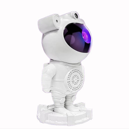 Astronot bluetooth hoparlör | gökyüzü ışık yansıtmalı, kumandalı, 360° döner gece lambası - H2P
