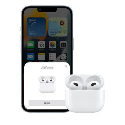 Aipods 3.nesil A+ mikrofonlu dokunmatik bluetooth kulaklık