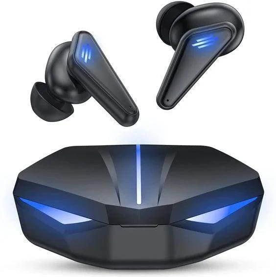 K55 kulak içi oyuncu led ışıklı mikrofonlu dokunmatik 5,0v gecikmesiz bluetooth kulaklık - B1T