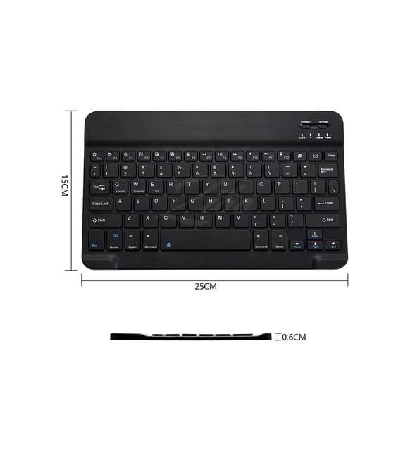 Kablosuz mouse & klavye seti şarj edilebilir bluetoothlu taşınabilir mouse & keyboard kit