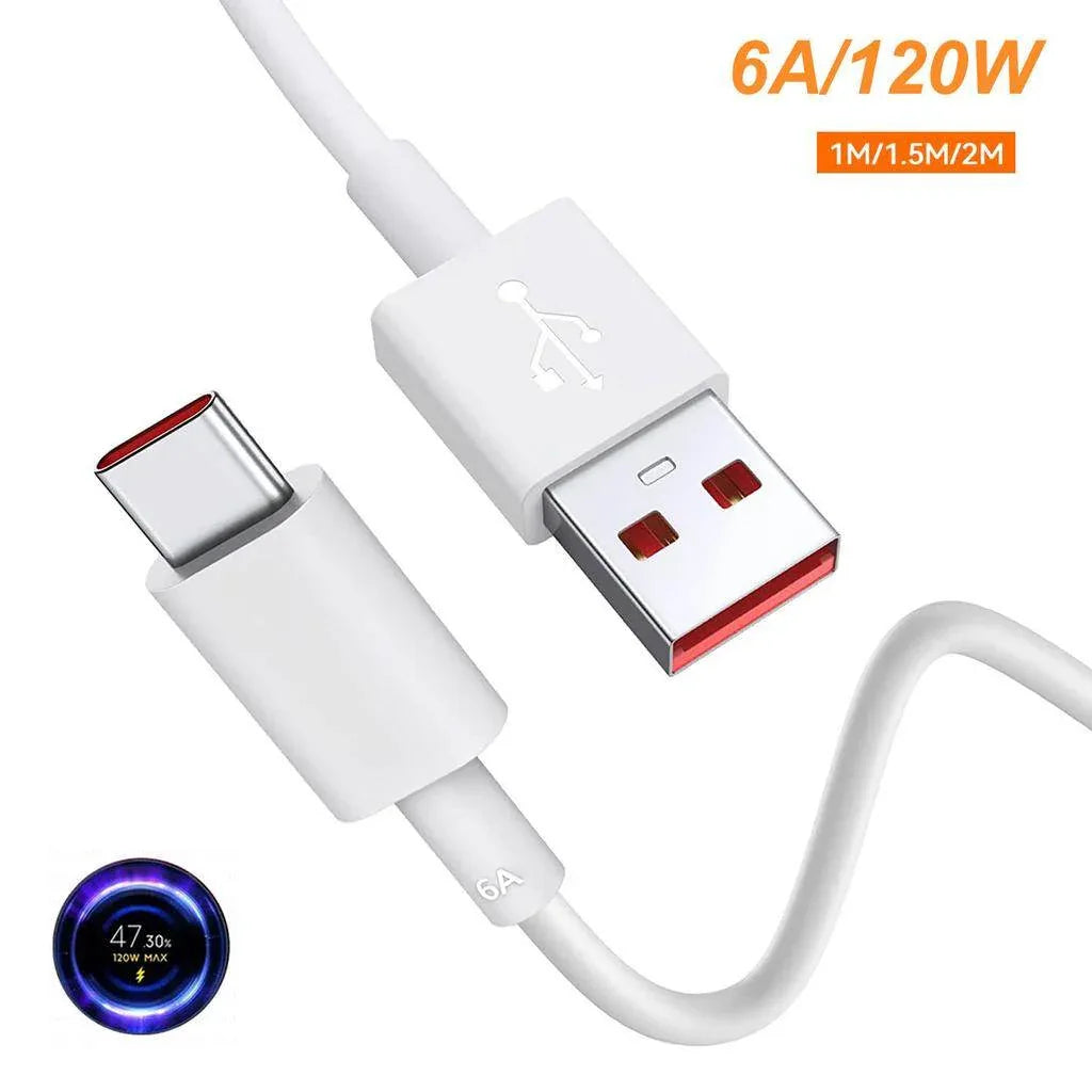 120w usb typec süper hızlı turbo destekli şarj kablosu kutusuz paket - S2Z