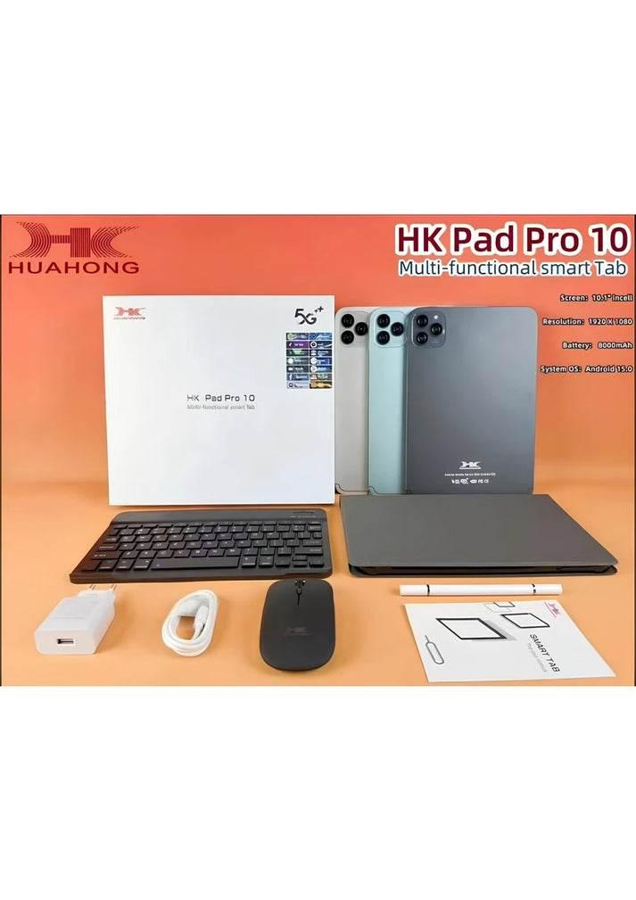 Orj, Hk pad pro 10 akıllı tablet android wifi bluetooth sim kart sosyal medya 10,1 inç 8000mah