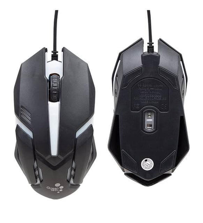 Usb girişli rgb ışıklı kablolu oyuncu mouse x1