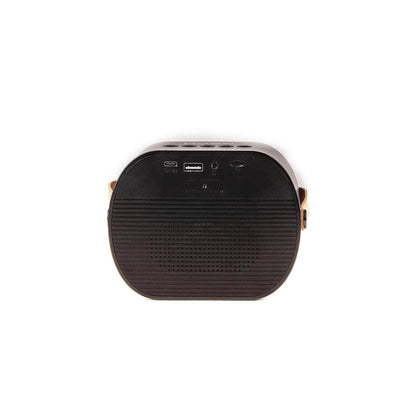 XM-66 rgb ışıklı tek mikrofonlu taşınabilir şarj edilebilir bluetooth hoparlör