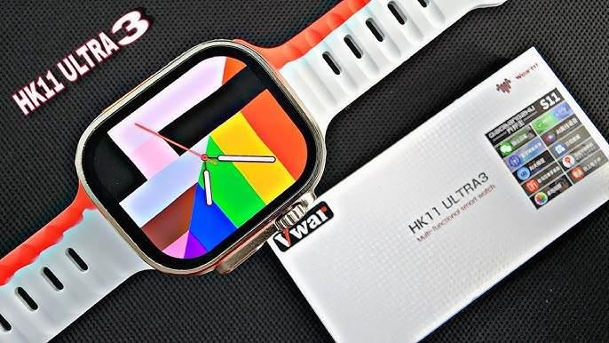 Hk 11 ultra3 amoled 49mm 2,02inç ios android uyumlu akıllı saat