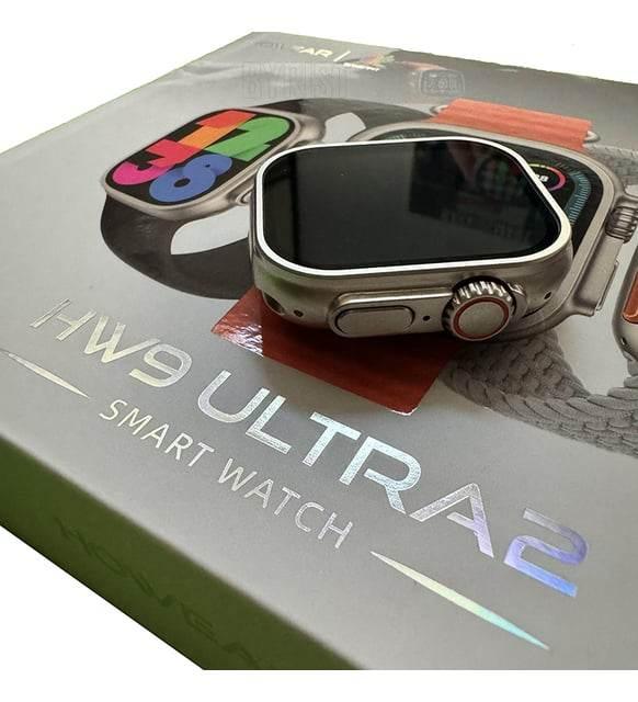Hw9 ultra2 49mm amoled ekranlı 3 kordonlu ios android uyumlu akıllı saat