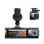 K17 ARAÇ İÇİ kamera EKRANLI 4K UHD ÖN-ARKA-İÇ KAMERA Gece Görüş, Çift Lens Dashcam Kayıt - G6R