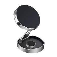 Mıknatıslı katlanabilir metal araç içi telefon tutucu | torpidoya monte edilebilir, ayarlanabilir açılı, tüm telefonlarla uyumlu h500 - R1X