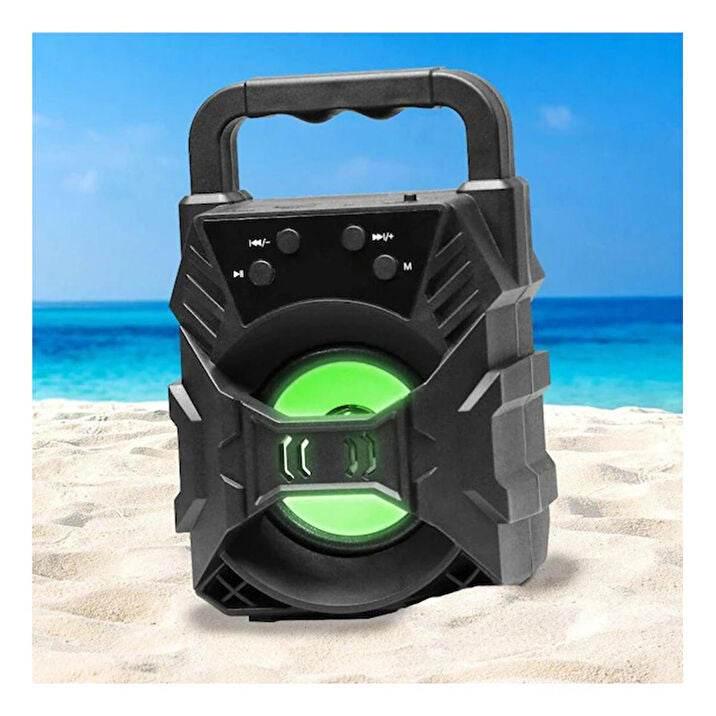 Kts1092/kts1057 5w taşınabilir ışıklı kablosuz hafıza kart usb destekli şarjlı bluetooth hoparlör