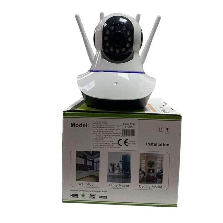 LF-Q6 5 antenli HD 360 derece döner wifi ip kamera