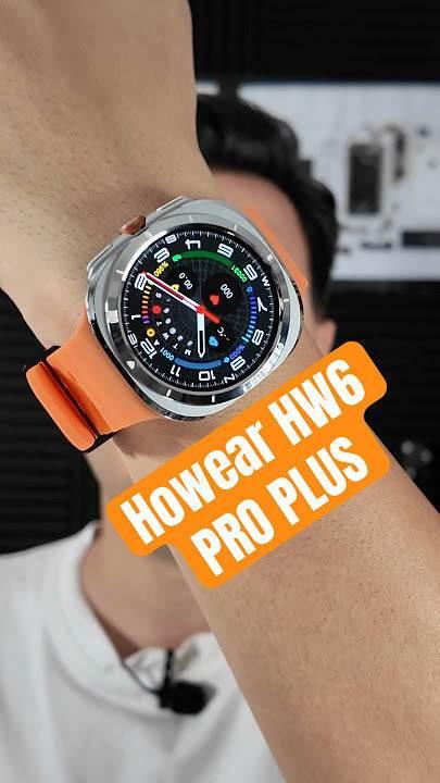 Hw6 pro plus amoled ekranlı 1gb ram 3 kordonlu ios android uyumlu akıllı saat