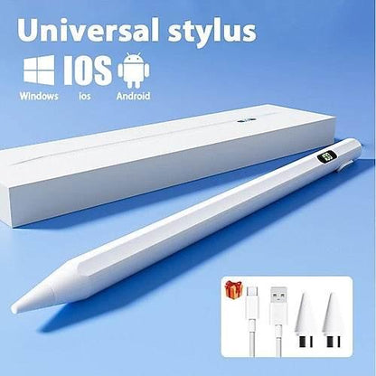 Universal dokunmatik stylus kalemi şarjlı ios android uyumlu
