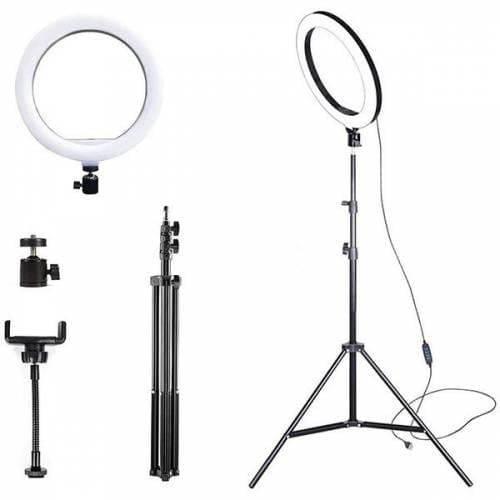 Ring fill light beyaz sarı selfie 26cm ışığı ayak dahil hx-260