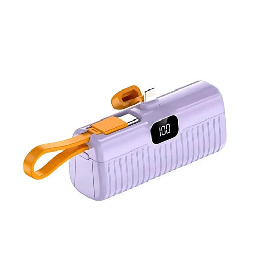 5,000 mah mini led göstergeli typec ve lightning powerbank - P1U