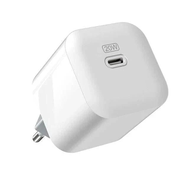 Kutusuz 20w typeC çıkışlı kare tasarımlı ios uyumlu şarj başlık - S1B