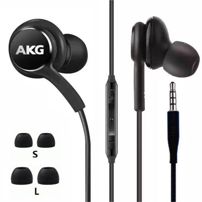 ( 10 adet ) akg 3,5mm jak girişli mikrofonlu kulak içi kablolu kulaklık