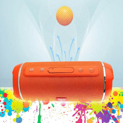 Tg-116 su geçirmez fm radyo sd kart usb aux destekli taşınabilir 1200mah bluetooth hoparlör