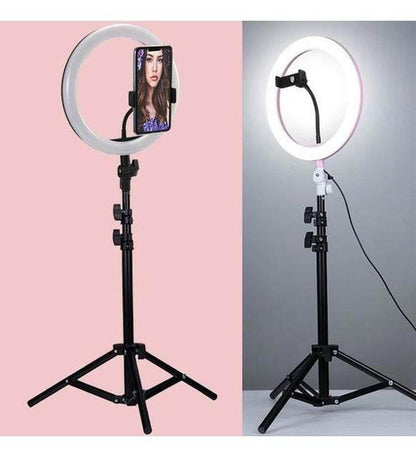 Ring fill light beyaz sarı selfie 26cm ışığı ayak dahil hx-260