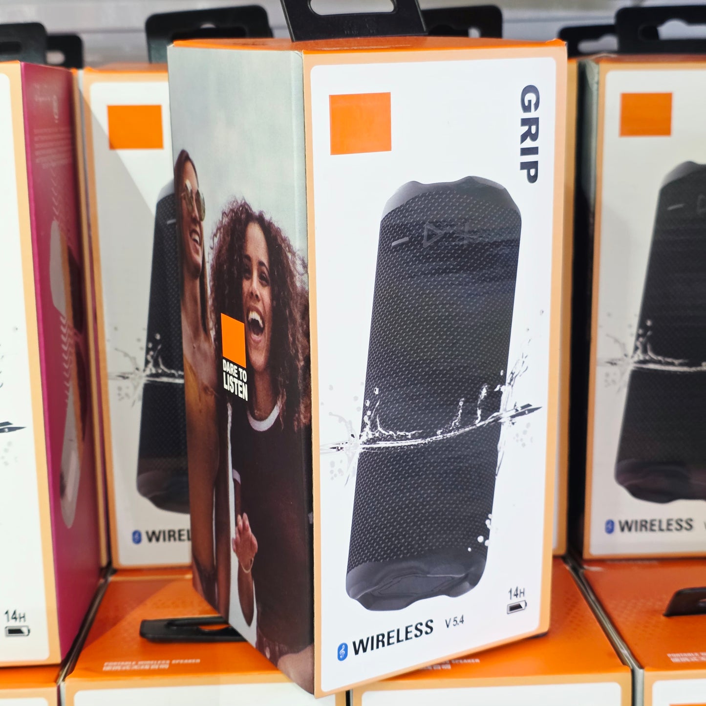 Grip taşınabilir hoparlör Usb ve Sd kart destekli Bluetooth ve radiolu TypeC şarjlı