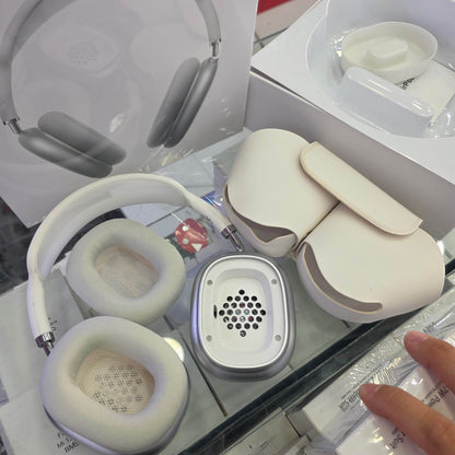 Air pro max kılıflı değiştirilebilir pedli kafa üstü Bluetooth kulaklık