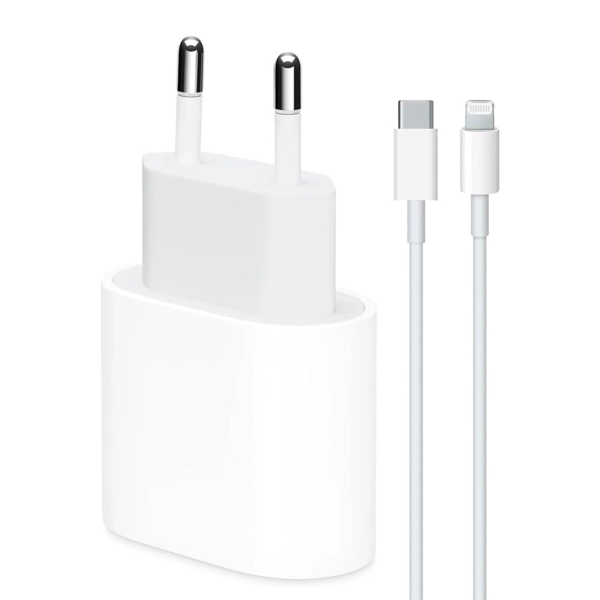 25w usbc adaptörü ve 1m usbc lightning pd kablo şarj seti - S2G