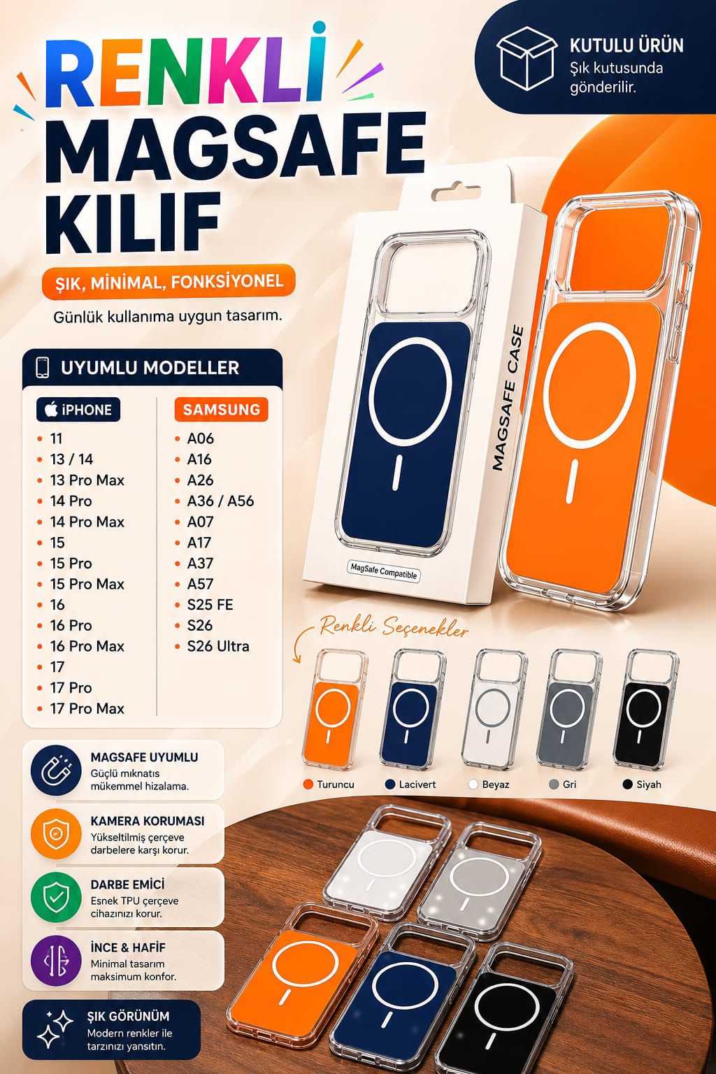 Telefon Kılıf çeşitleri (WhatsApp dan güncel liste isteyin)