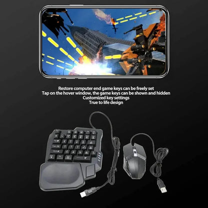 4'ü 1 arada mobile game combo set | mıx elıte+ kablosuz bağlantılı, yapay zeka destekli gamepad | pubg & tüm mobil oyunlar için uyumlu