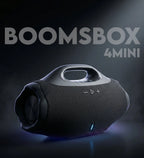Boomsbox 4 mini hoparlör mikrofonlu 2000mah powerbank özellikli 10 metre menzilli 5 saat müzik süreli