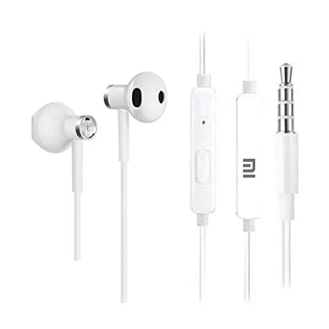 ( 20 adet ) Xiaomi3,5mm jak girişli mikrofonlu demir uçlu kablolu kulaklık