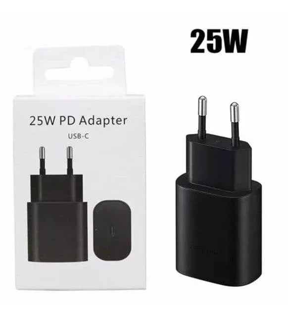 25w typeC çıkışlı süper hızlı şarj destekli adaptör başlık