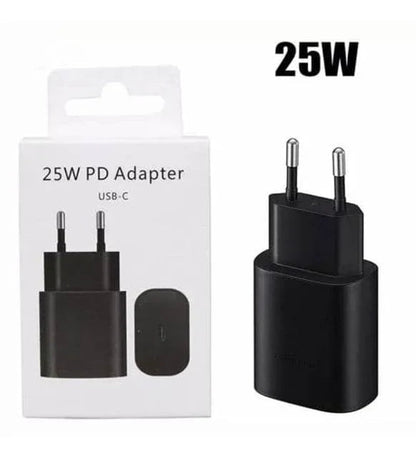 25w typeC çıkışlı süper hızlı şarj destekli adaptör başlık