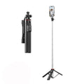 C13 bluetooth kumandalı selfie stick tripod | taşınabilir, katlanabilir, uzayabilir, çok amaçlı telefon tutucu - G4L