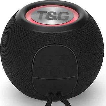 Tg-337 3d stereo su geçirmez rgb led ışıklı 1200mah 5w süper bass fm radyo sd kart usb aux destekli taşınabilir bluetooth hoperlör