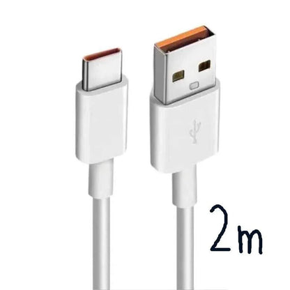 2 metre usb TypeC 2,4A hızlı veri aktarım ve şarj kablosu - S3R