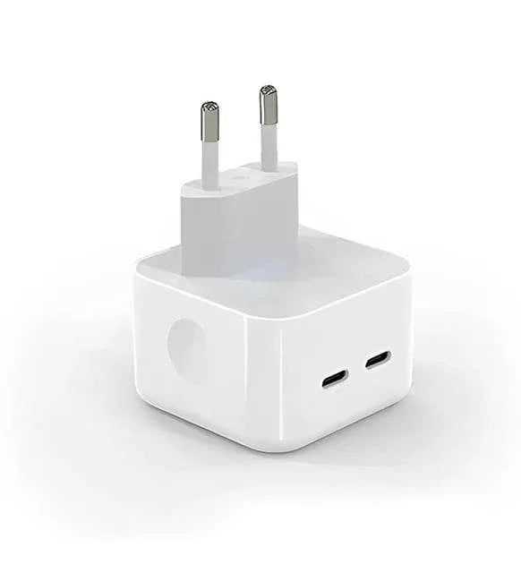 35w çift usb-c girişli ios android uyumlu hızlı şarj adaptör başlık