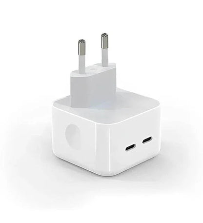 35w çift usb-c girişli ios android uyumlu hızlı şarj adaptör başlık